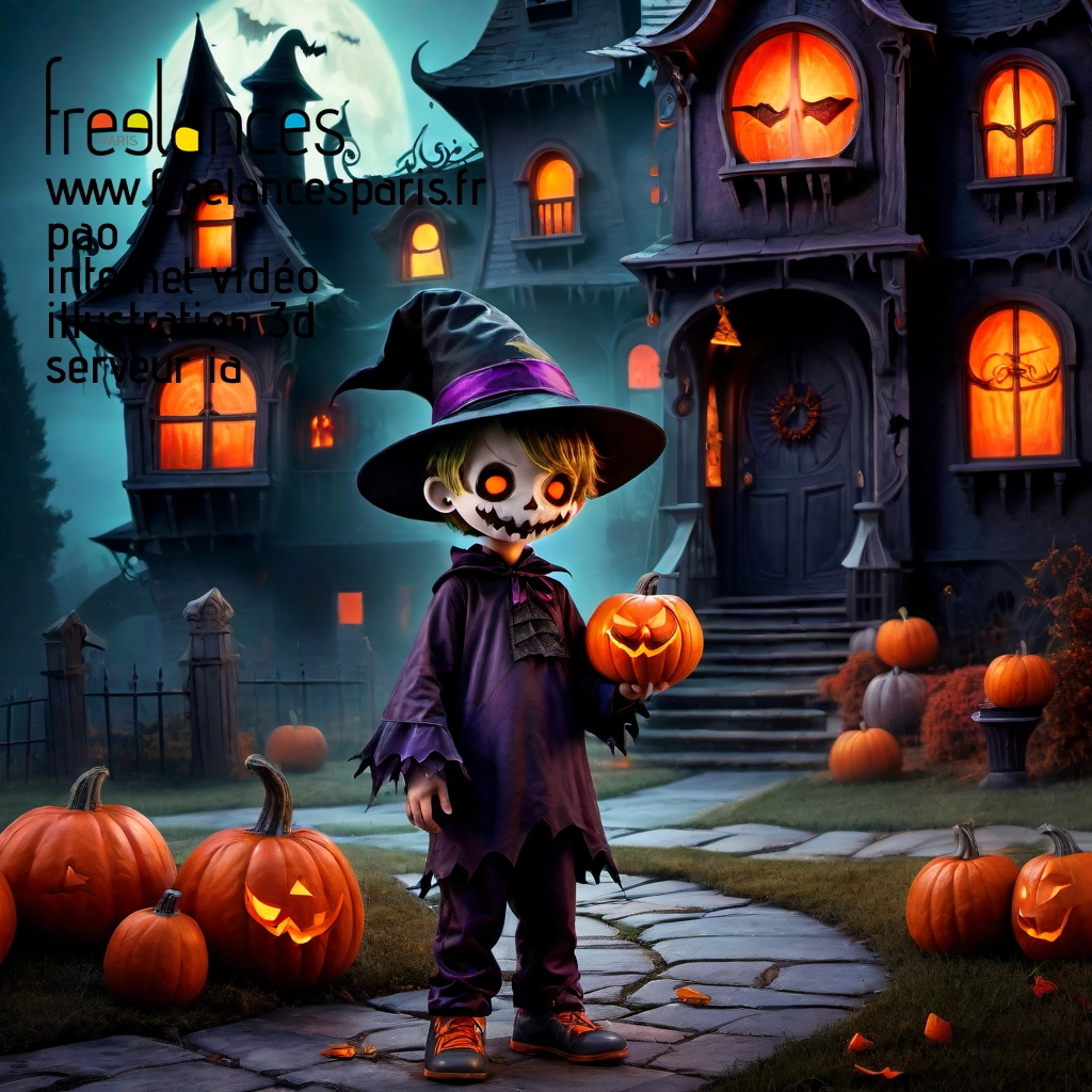 Pao mise en page internet vidéo illustration 3d serveur IA générative AI freelance paris studio de création magazines rj81lzi0